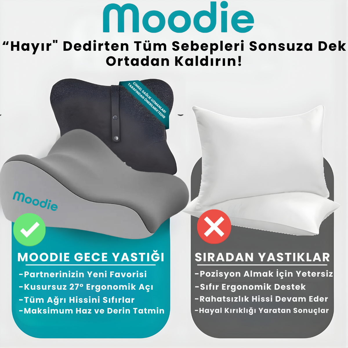 Moodie Comfort Wedge Yastık