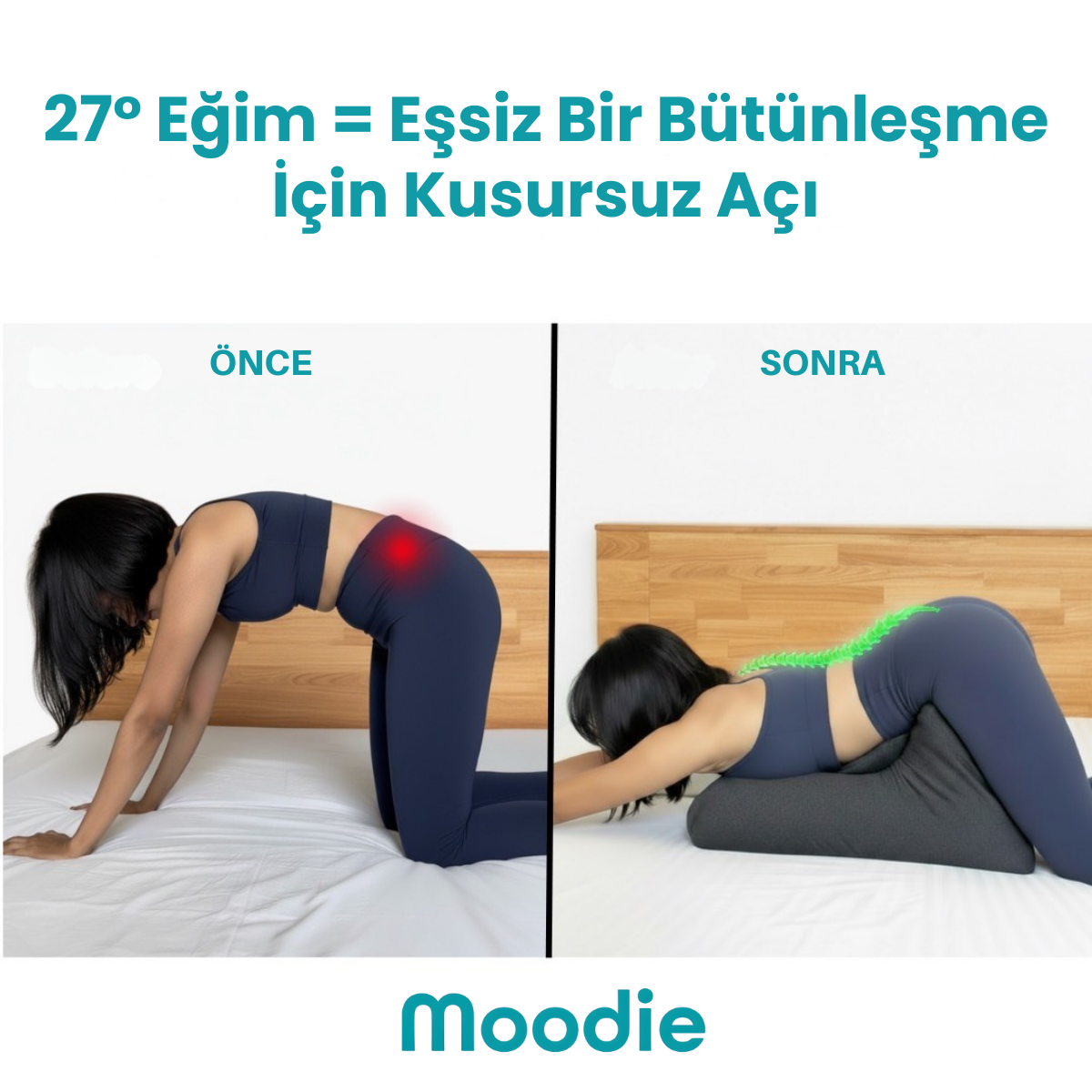 Moodie Comfort Wedge Yastık